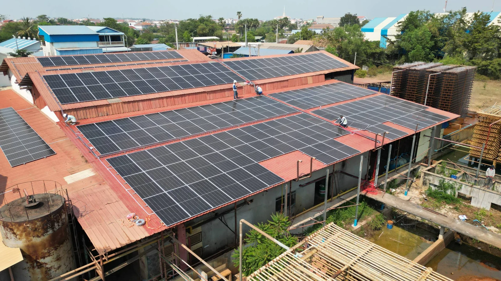 ការដំឡើងសូឡា PV